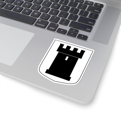 Saillon-blazon (Switzerland) (Coat of Arms) STICKER Vinyl Kiss-Cut Decal