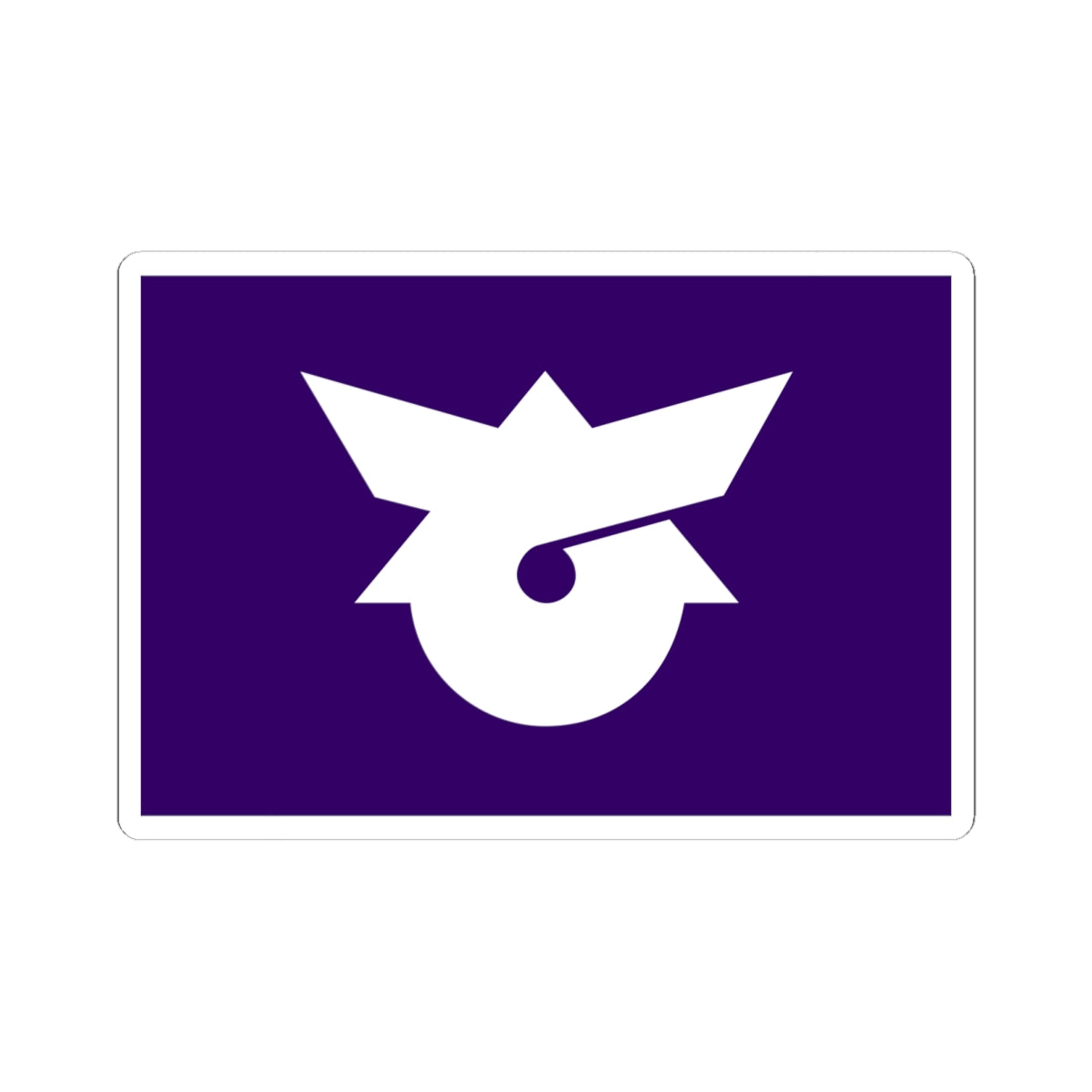 Flag of Murata Miyagi (Japan) STICKER Vinyl Kiss-Cut Decal