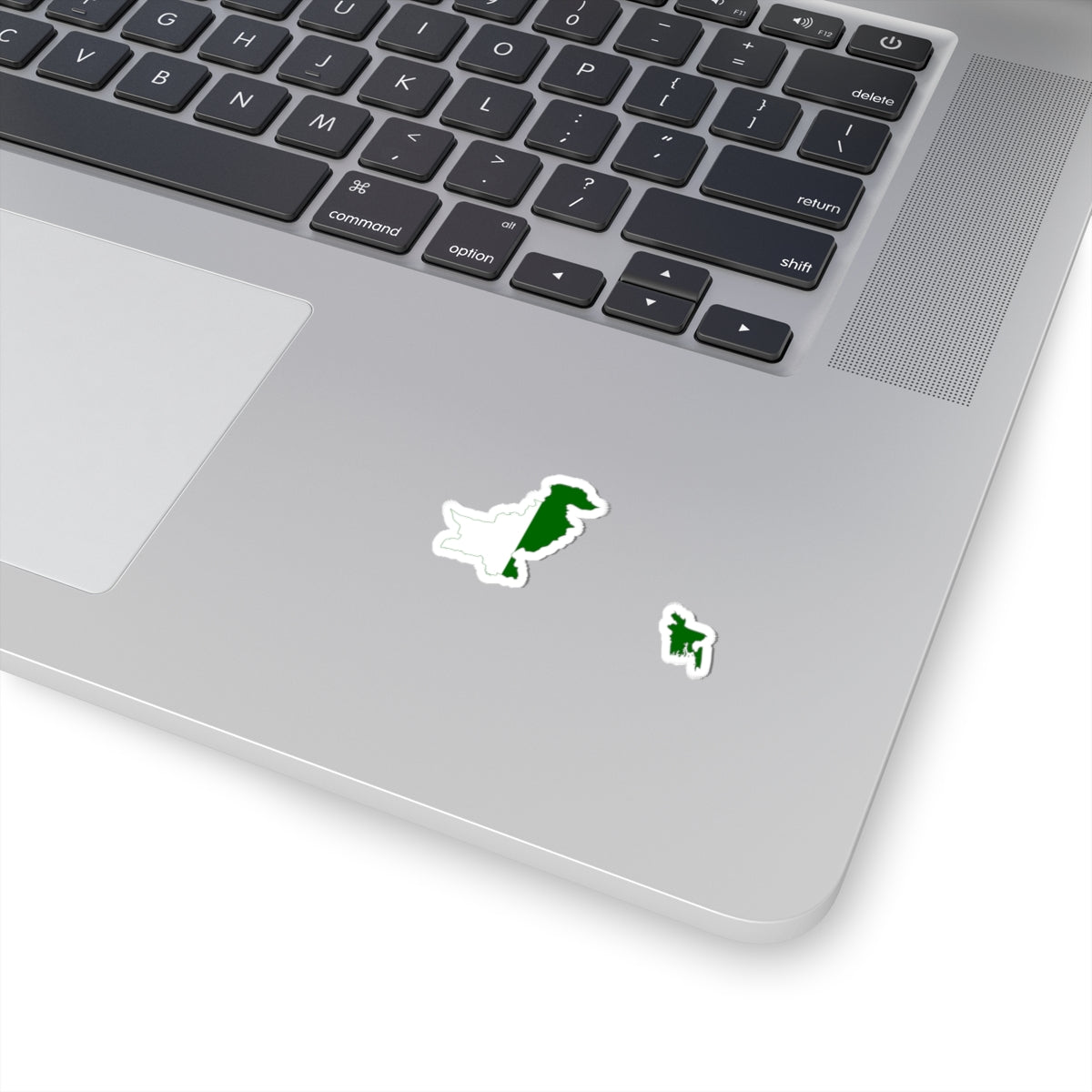 Flag-map of the Dominion of Pakistan (Pakistan) STICKER Vinyl Kiss-Cut Decal