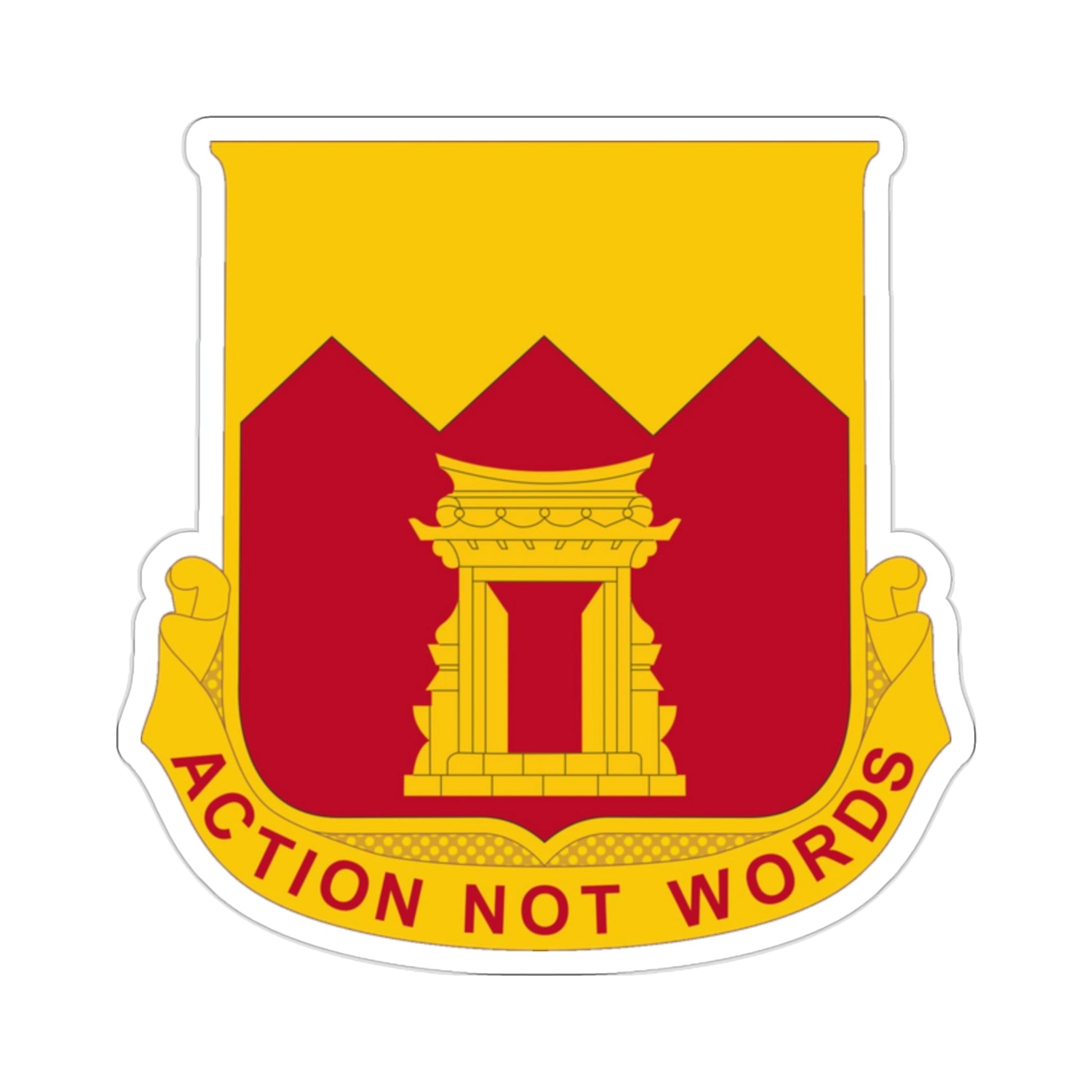 143rd Armored Field Artillery Battalion (U.S. Army) STICKER Vinyl Die-Cut Decal-2 Inch-The Sticker Space