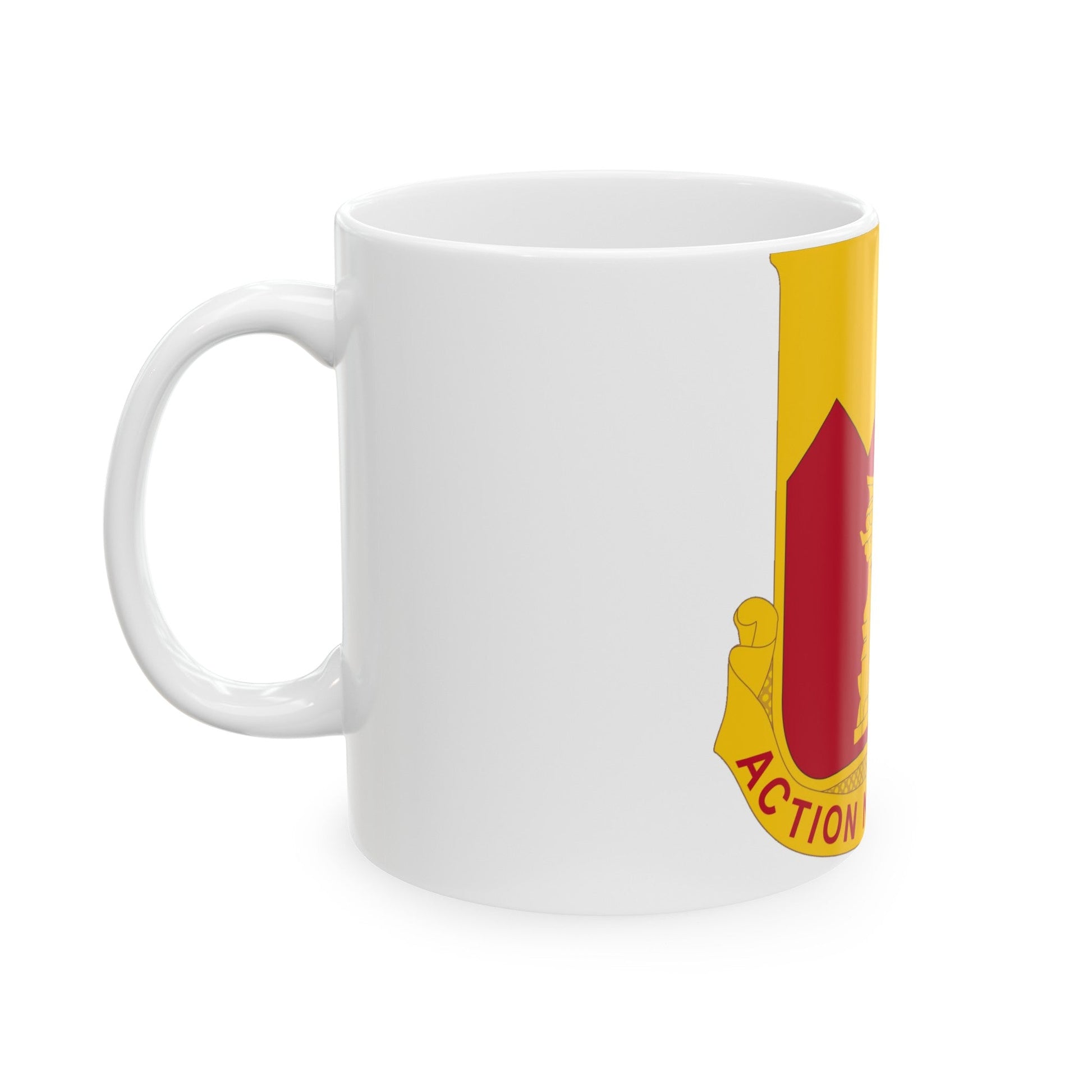 143rd Armored Field Artillery Battalion (U.S. Army) White Coffee Mug-The Sticker Space