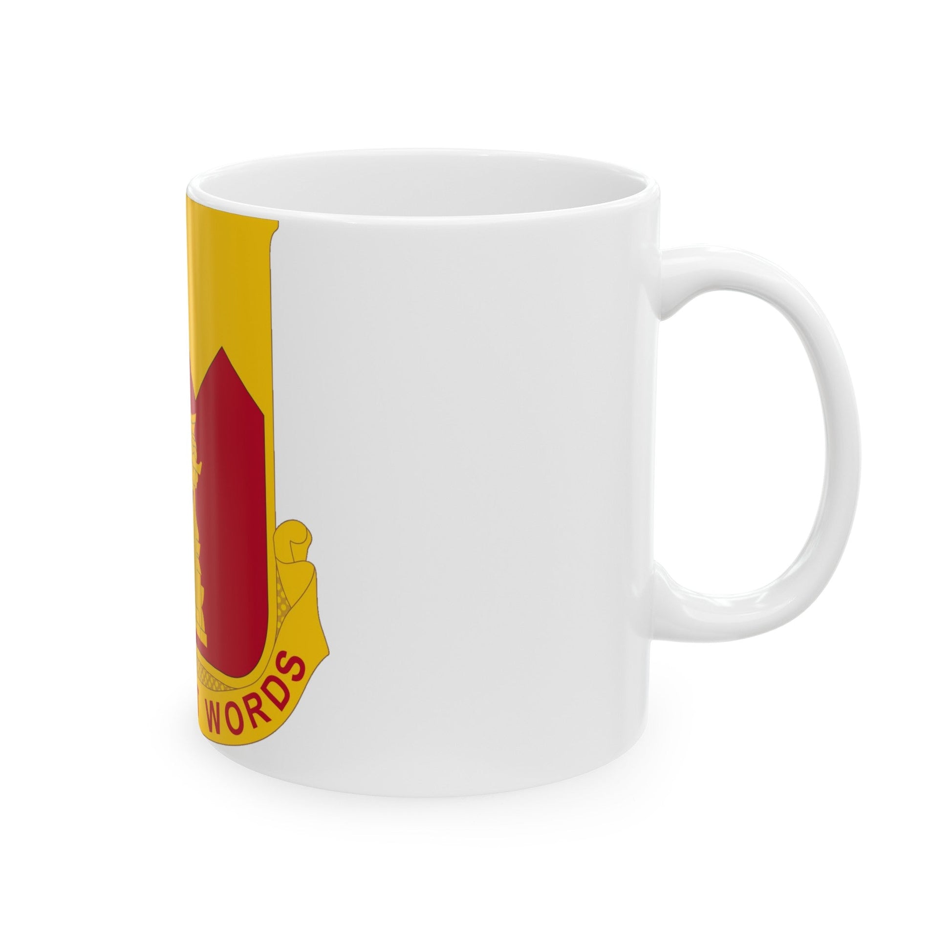 143rd Armored Field Artillery Battalion (U.S. Army) White Coffee Mug-The Sticker Space