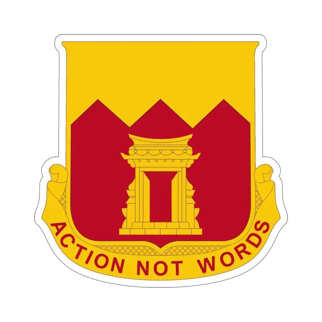 143rd Armored Field Artillery Battalion (U.S. Army) STICKER Vinyl Die-Cut Decal - The Sticker Space