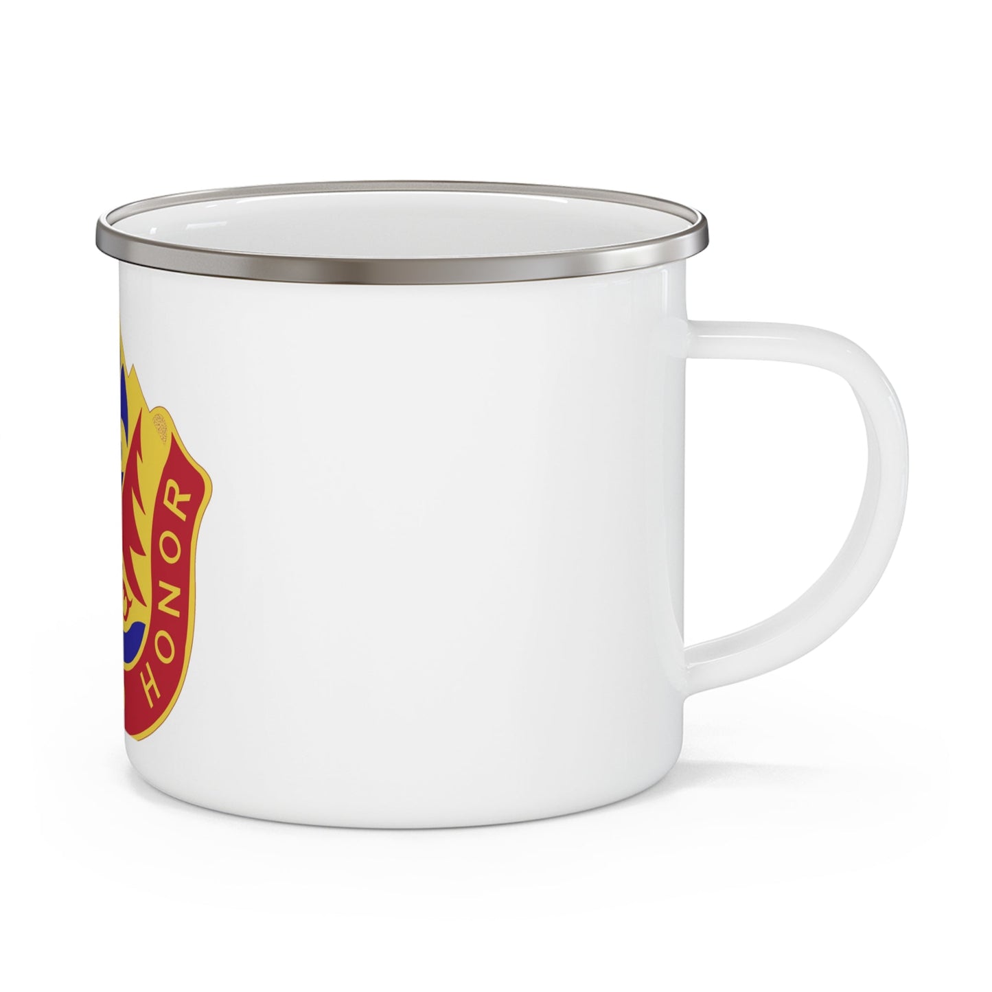 143rd Field Artillery Group (U.S. Army) 12oz Enamel Mug-12oz-The Sticker Space