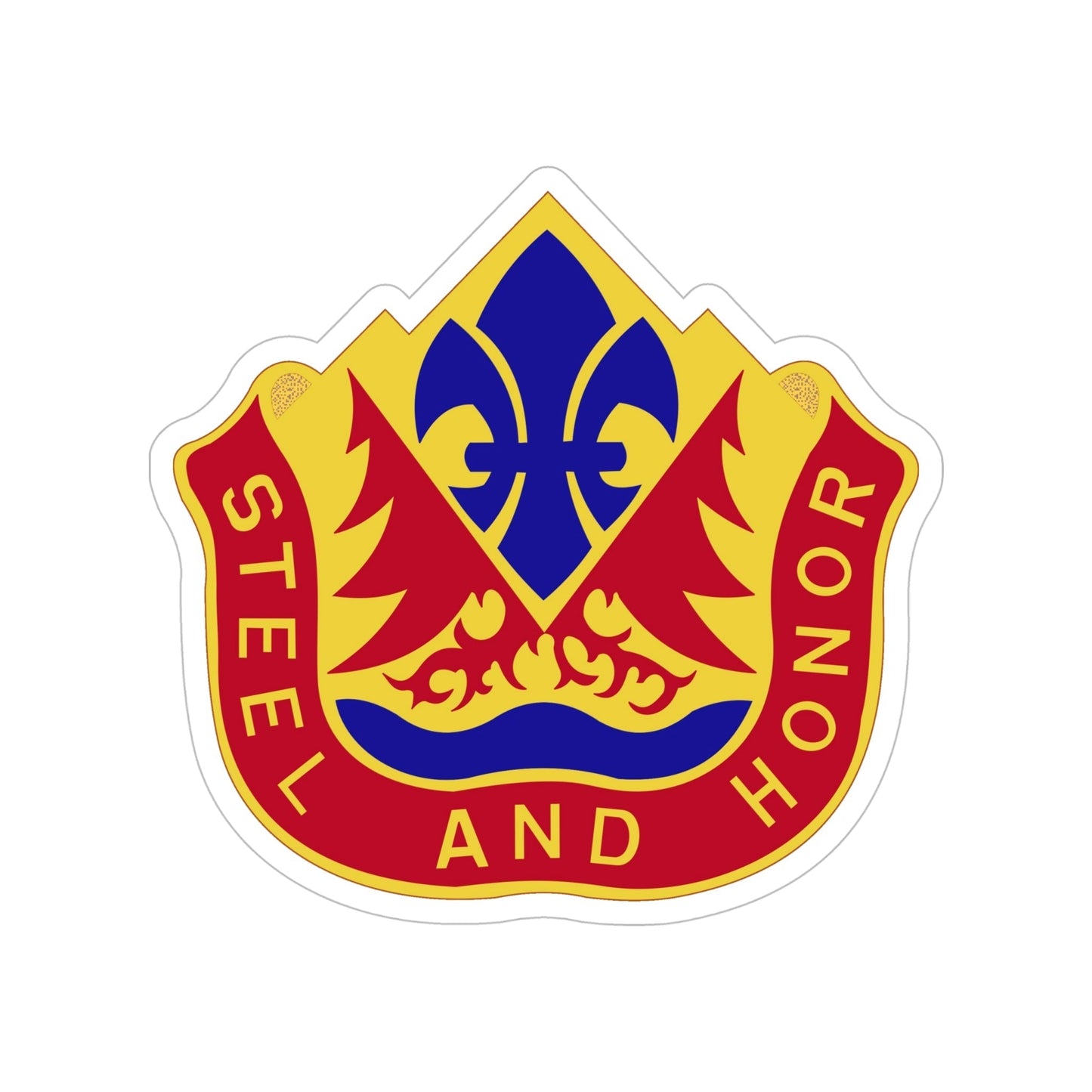 143rd Field Artillery Group (U.S. Army) Transparent STICKER Die-Cut Vinyl Decal-6 Inch-The Sticker Space