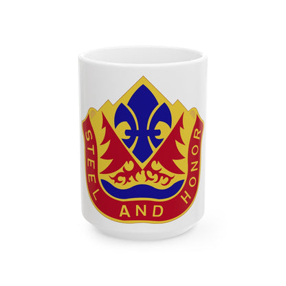 143rd Field Artillery Group (U.S. Army) White Coffee Mug-15oz-The Sticker Space