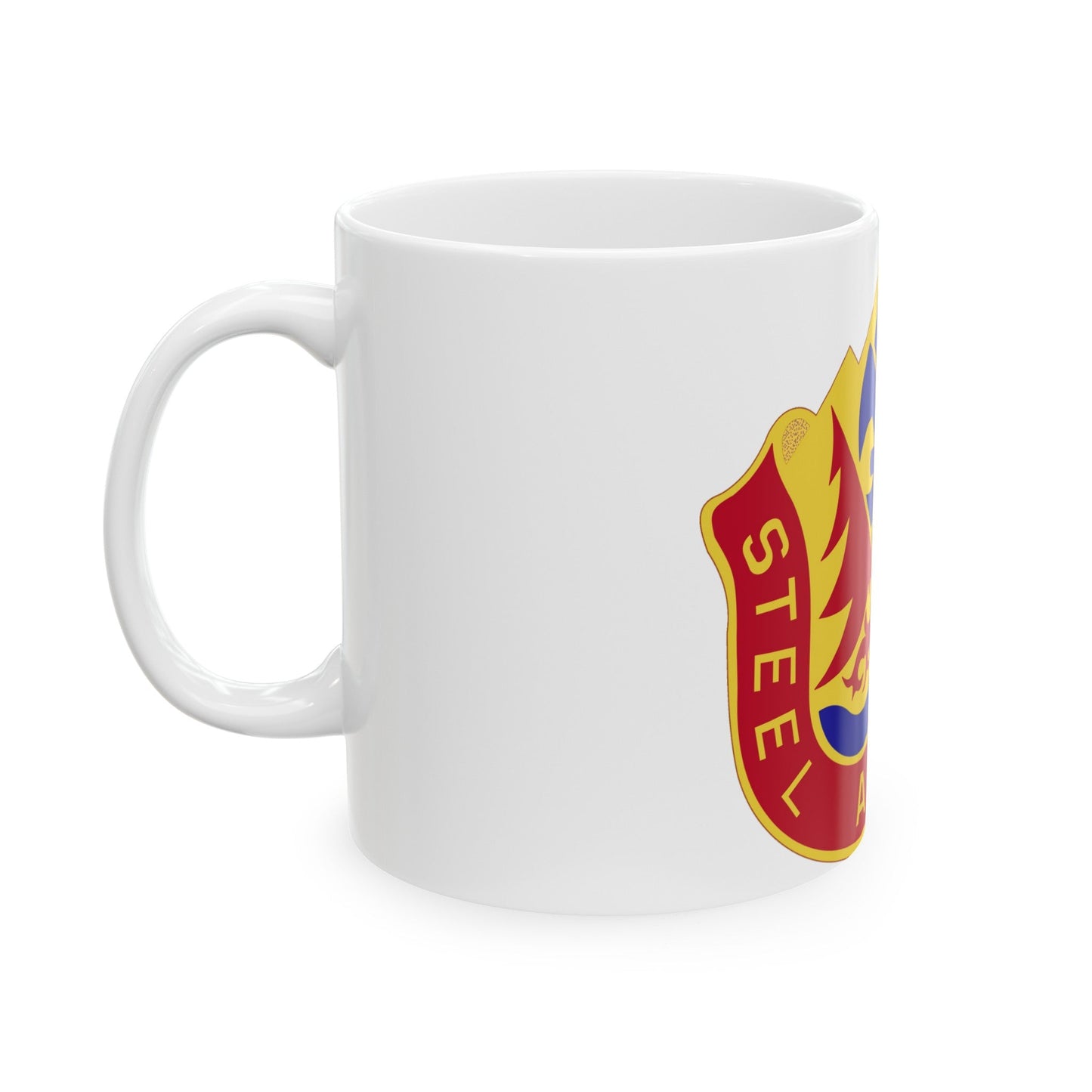 143rd Field Artillery Group (U.S. Army) White Coffee Mug-The Sticker Space