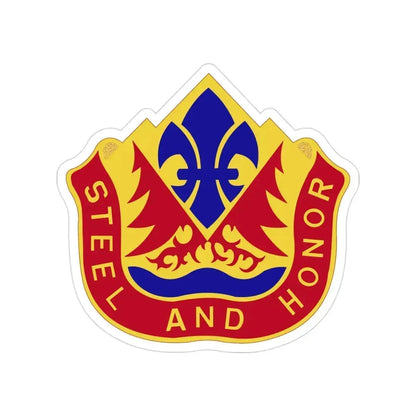 143rd Field Artillery Group (U.S. Army) Transparent STICKER Die-Cut Vinyl Decal 3 Inch - The Sticker Space