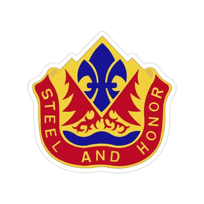143rd Field Artillery Group (U.S. Army) Transparent STICKER Die-Cut Vinyl Decal 4 Inch - The Sticker Space