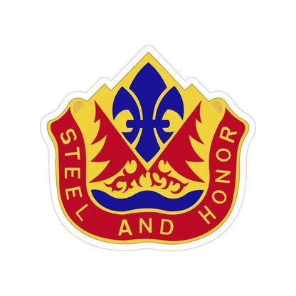 143rd Field Artillery Group (U.S. Army) Transparent STICKER Die-Cut Vinyl Decal 5 Inch - The Sticker Space