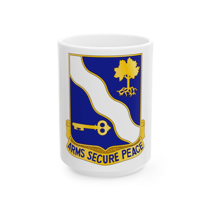 143rd Infantry Regiment (U.S. Army) White Coffee Mug-15oz-The Sticker Space