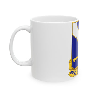 143rd Infantry Regiment (U.S. Army) White Coffee Mug-The Sticker Space