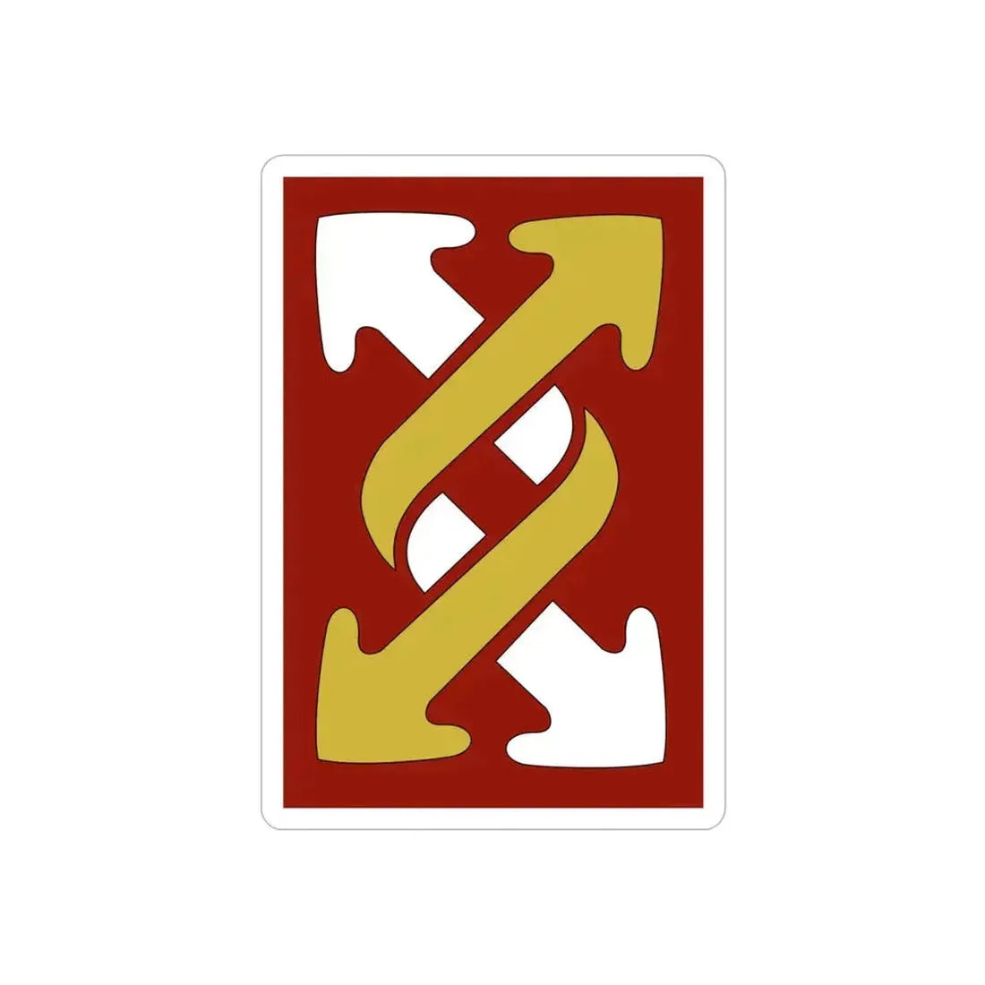 143rd Sustainment Command Expeditionary (U.S. Army) REVERSE PRINT Transparent Die-Cut STICKER 6 Inch Die-Cut Transparent - The Sticker Space