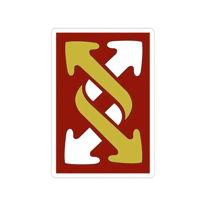 143rd Sustainment Command Expeditionary (U.S. Army) Transparent STICKER Die-Cut Vinyl Decal 3 Inch - The Sticker Space