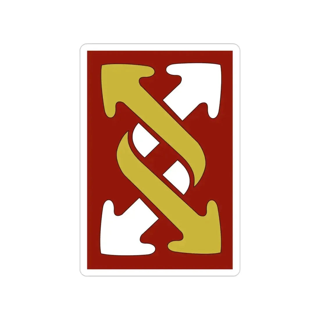 143rd Sustainment Command Expeditionary (U.S. Army) Transparent STICKER Die-Cut Vinyl Decal 3 Inch - The Sticker Space