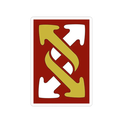 143rd Sustainment Command Expeditionary (U.S. Army) Transparent STICKER Die-Cut Vinyl Decal 3 Inch - The Sticker Space