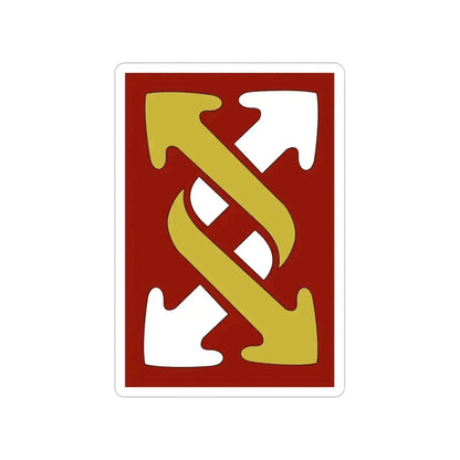143rd Sustainment Command Expeditionary (U.S. Army) Transparent STICKER Die-Cut Vinyl Decal 4 Inch - The Sticker Space