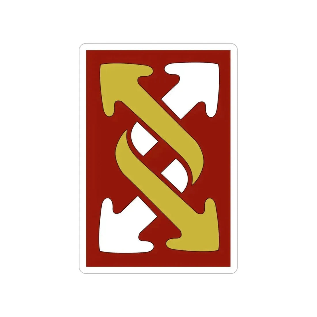 143rd Sustainment Command Expeditionary (U.S. Army) Transparent STICKER Die-Cut Vinyl Decal 5 Inch - The Sticker Space