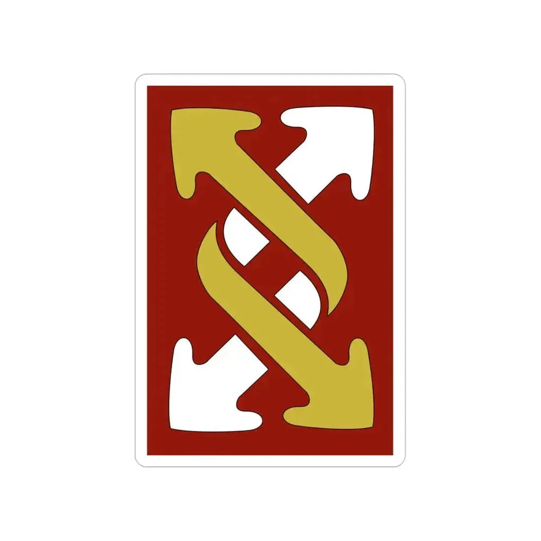 143rd Sustainment Command Expeditionary (U.S. Army) Transparent STICKER Die-Cut Vinyl Decal 6 Inch - The Sticker Space