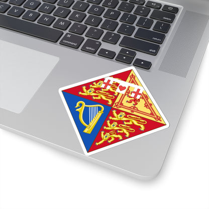 Arms of Anne the Princess Royal (United Kingdom) (Coat of Arms) STICKER Vinyl Kiss-Cut Decal