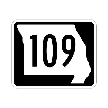 MO-109 (Missouri) (Road Sign) STICKER Vinyl Kiss-Cut Decal