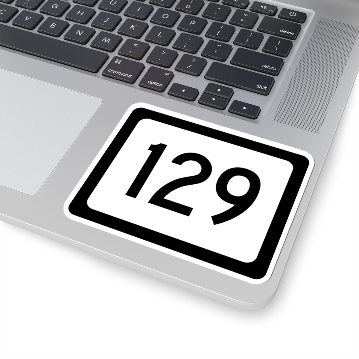 WV-129 (Virginia) (Road Sign) STICKER Vinyl Kiss-Cut Decal