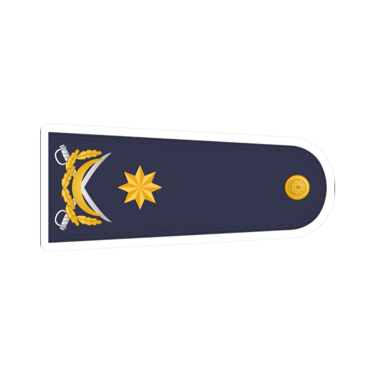 Kontr admiral DSX (Azerbaijan) (Military Rank) STICKER Vinyl Kiss-Cut Decal