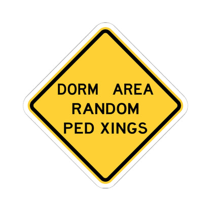 NJ Road sign WNJ24-1 (New Jersey) (Road Sign) STICKER Vinyl Kiss-Cut Decal