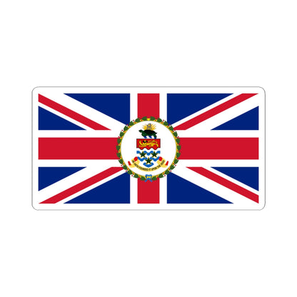 Flag of the Governor of the Cayman Islands (United Kingdom) STICKER Vinyl Kiss-Cut Decal