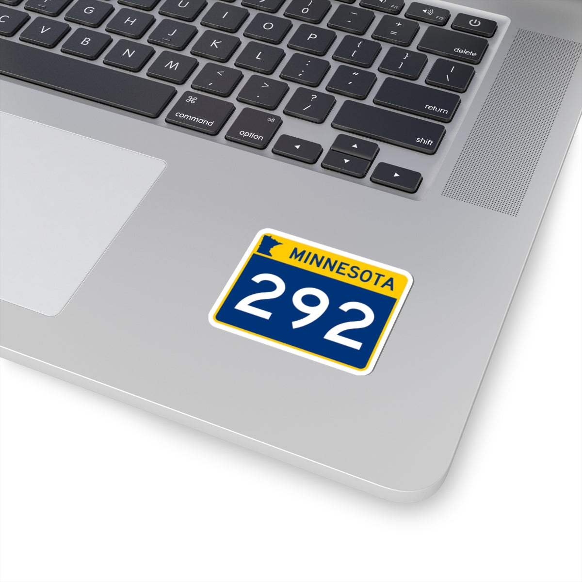 MN-292 wide (Minnesota) (Road Sign) STICKER Vinyl Kiss-Cut Decal