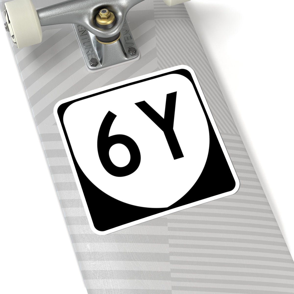 Virginia 6Y (Virginia) (Road Sign) STICKER Vinyl Kiss-Cut Decal