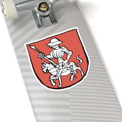 Герб Витовта с миниатюры 1443 года (Belarus) (Coat of Arms) STICKER Vinyl Kiss-Cut Decal - The Sticker Space