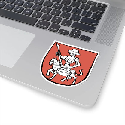 Герб Витовта с миниатюры 1443 года (Belarus) (Coat of Arms) STICKER Vinyl Kiss-Cut Decal - The Sticker Space