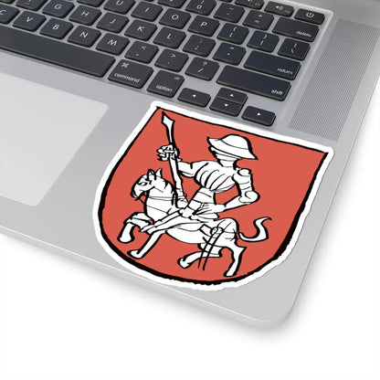 Герб Витовта с миниатюры 1443 года (Belarus) (Coat of Arms) STICKER Vinyl Kiss-Cut Decal - The Sticker Space