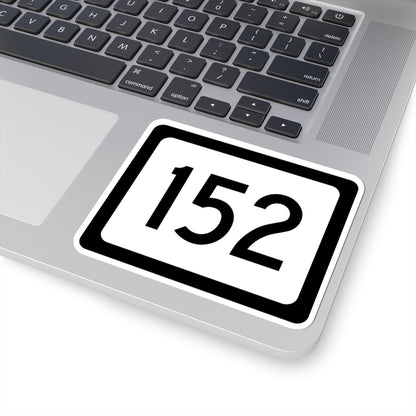 WV-152 (Virginia) (Road Sign) STICKER Vinyl Kiss-Cut Decal