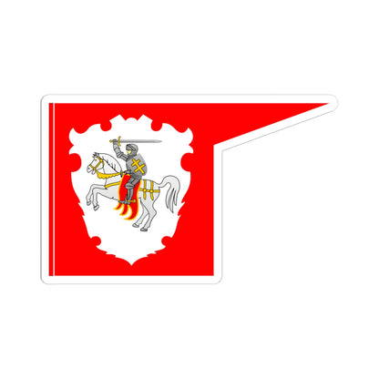 Banner of Miensk Voivodeship (Belarus) (Coat of Arms) STICKER Vinyl Kiss-Cut Decal