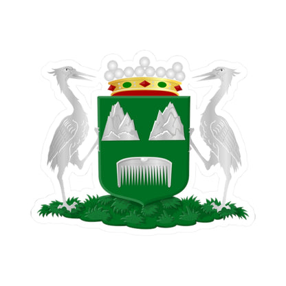 Alphen-Chaam wapen (Netherlands) (Coat of Arms) STICKER Vinyl Kiss-Cut Decal