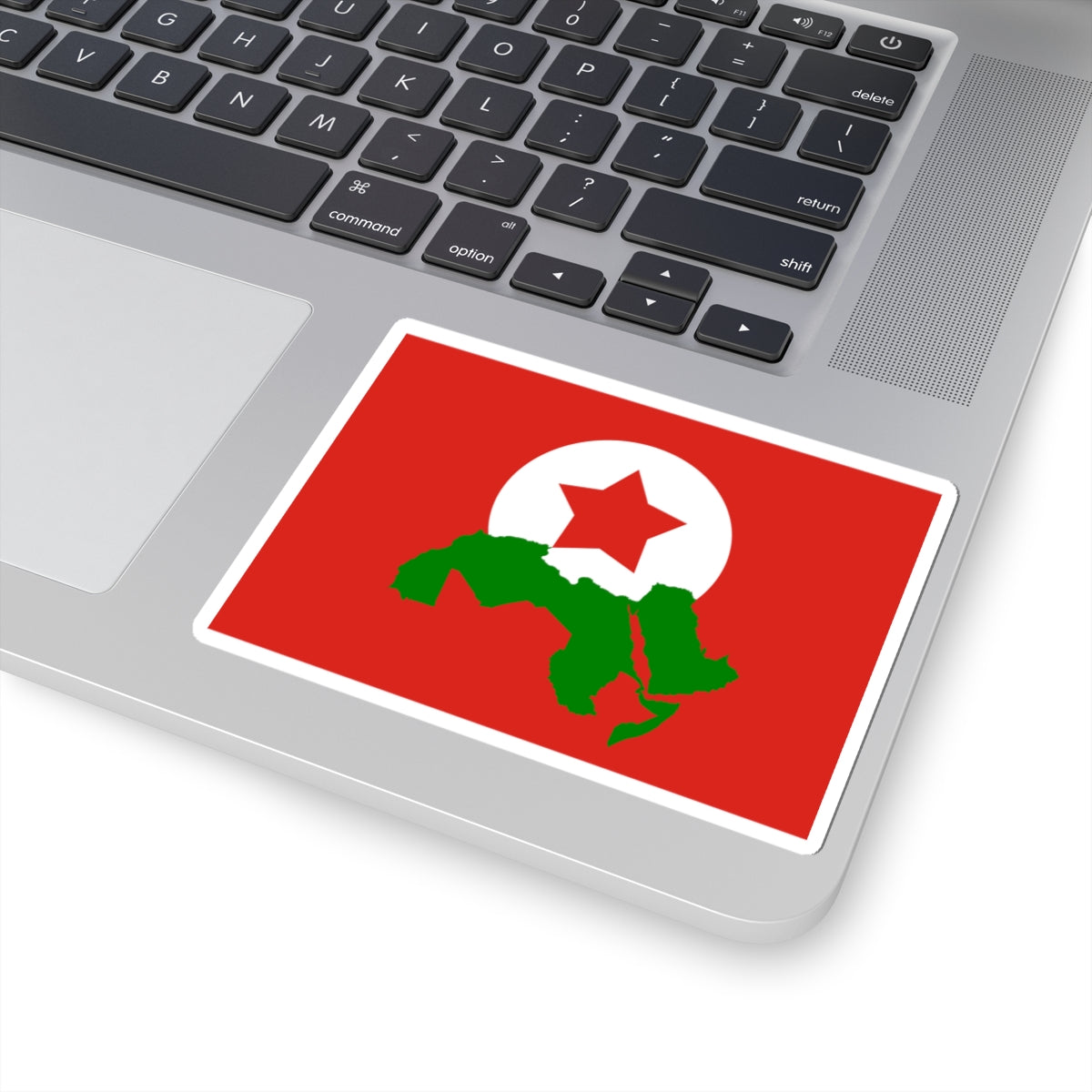 Flag of the Toilers League Lebanon (Lebanon) STICKER Vinyl Kiss-Cut Decal