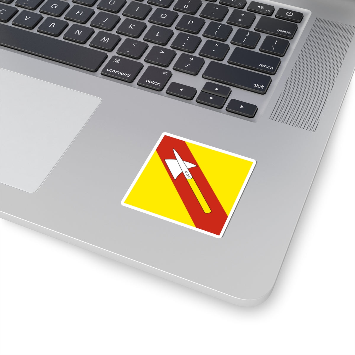 CHE Schlatt-Haslen Flag (Switzerland) STICKER Vinyl Kiss-Cut Decal