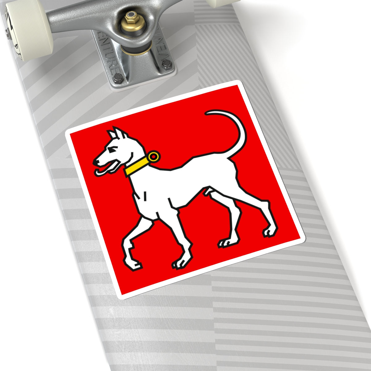 CHE Chenens Flag (Switzerland) STICKER Vinyl Kiss-Cut Decal
