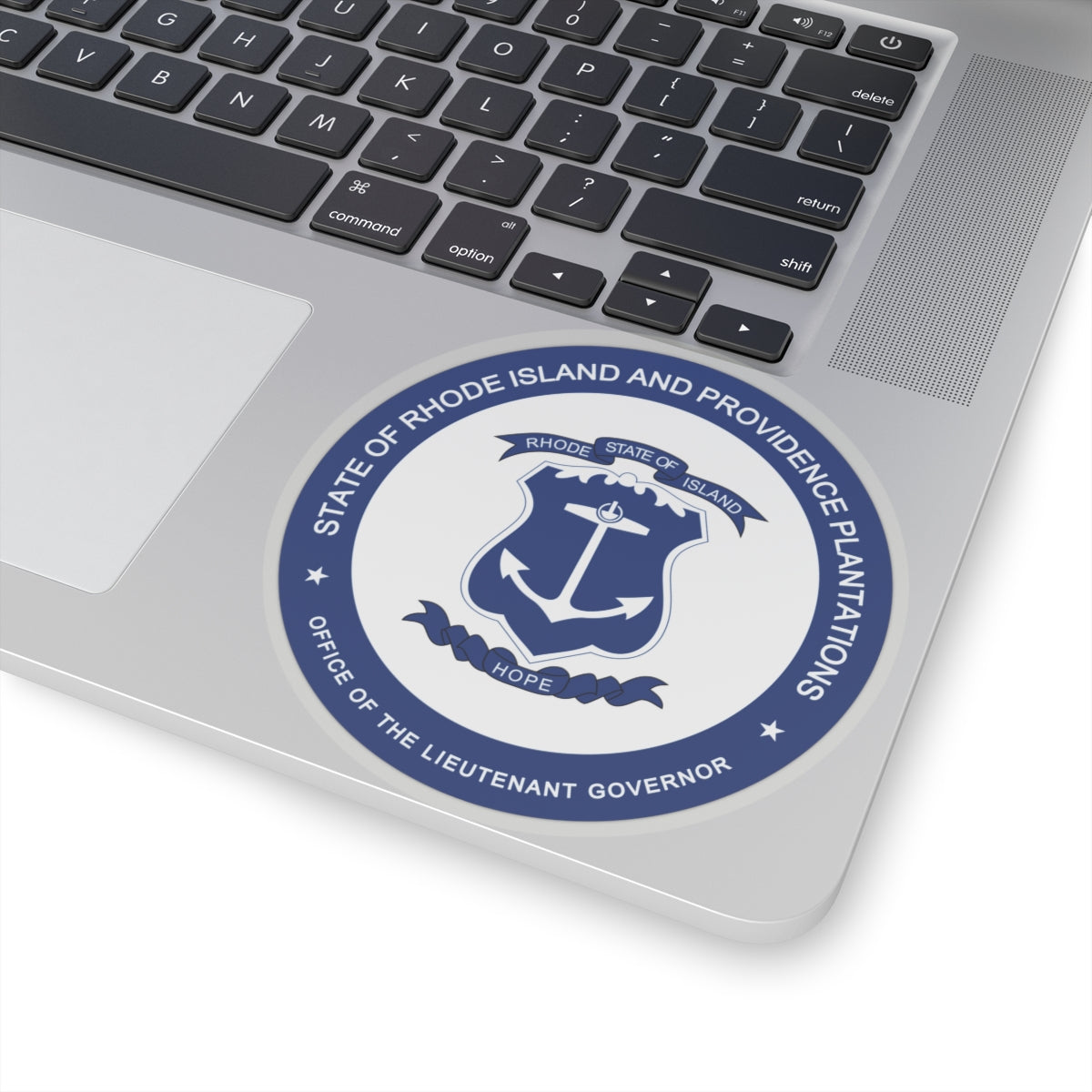 Seal of the Lieutenant Governor of Rhode Island - STICKER Vinyl Kiss-Cut Decal