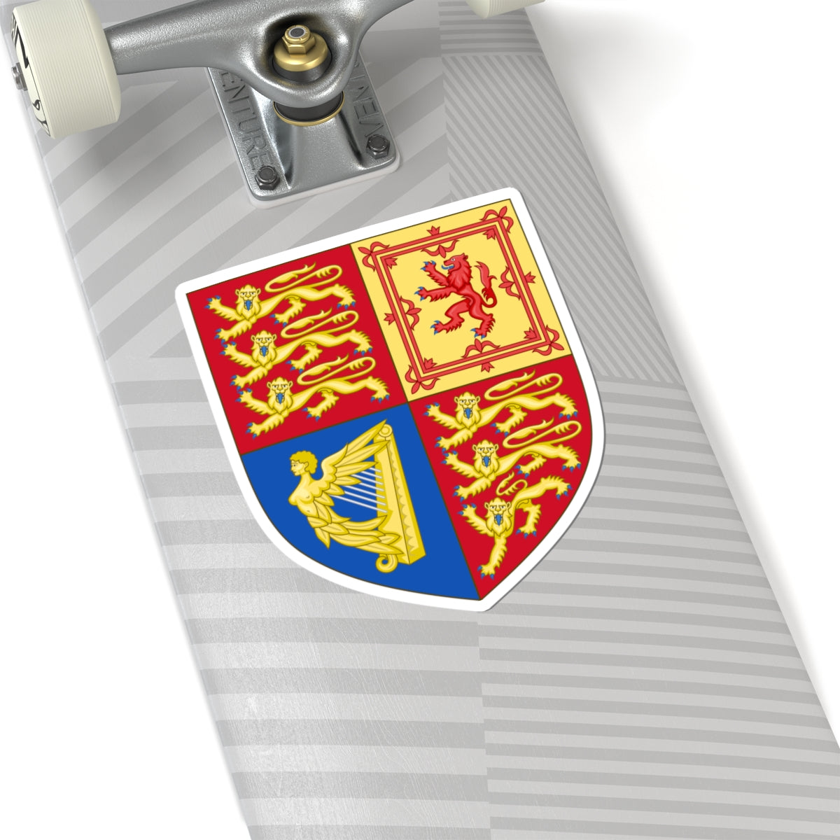 Arms of the United Kingdom since 1837 (United Kingdom) (Coat of Arms) STICKER Vinyl Kiss-Cut Decal