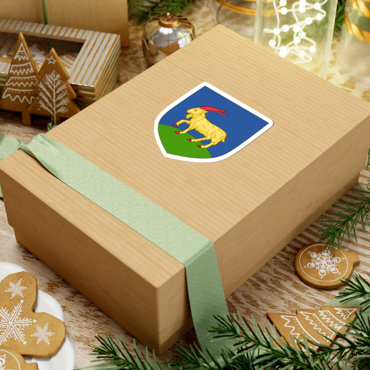 Arms of the Margraviate of Istria (Slovenia) (Coat of Arms) STICKER Vinyl Kiss-Cut Decal