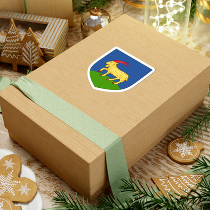 Arms of the Margraviate of Istria (Slovenia) (Coat of Arms) STICKER Vinyl Kiss-Cut Decal