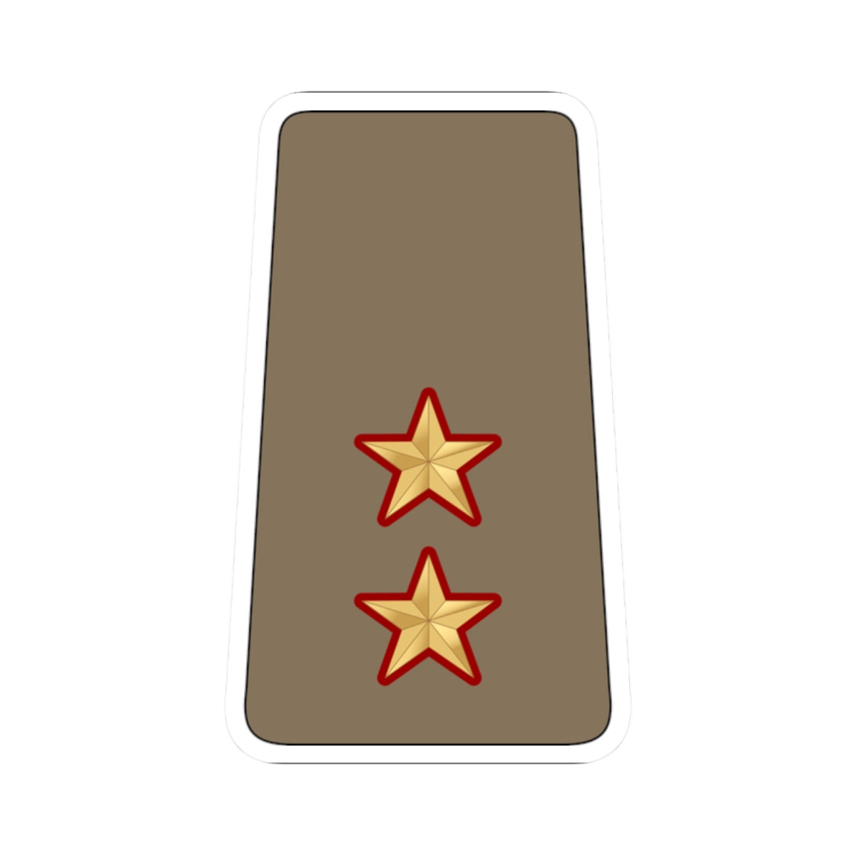 08. KLF 1LT (Kuwait) (Military Rank) STICKER Vinyl Kiss-Cut Decal