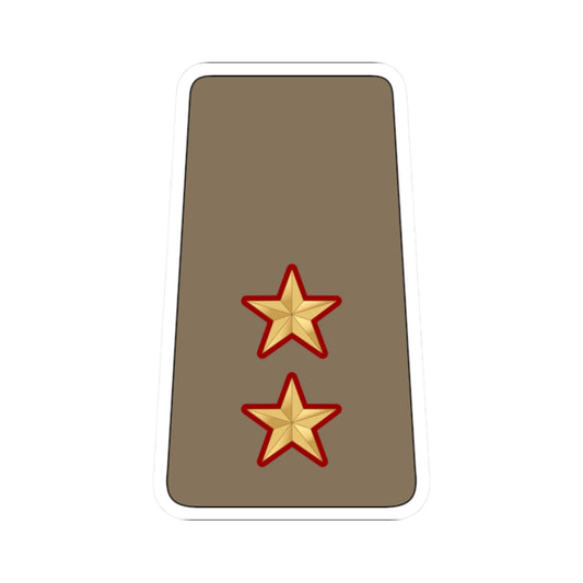 08. KLF 1LT (Kuwait) (Military Rank) STICKER Vinyl Kiss-Cut Decal