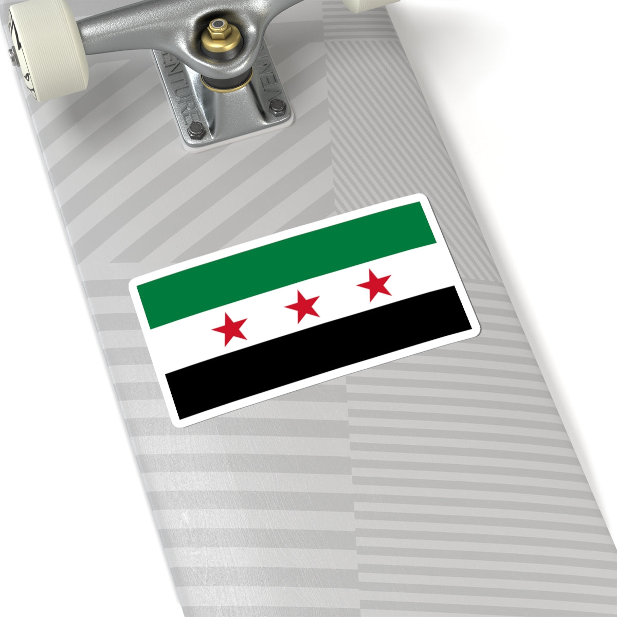 Flag of Syria 1930-1958 19611963 (Syria) STICKER Vinyl Kiss-Cut Decal