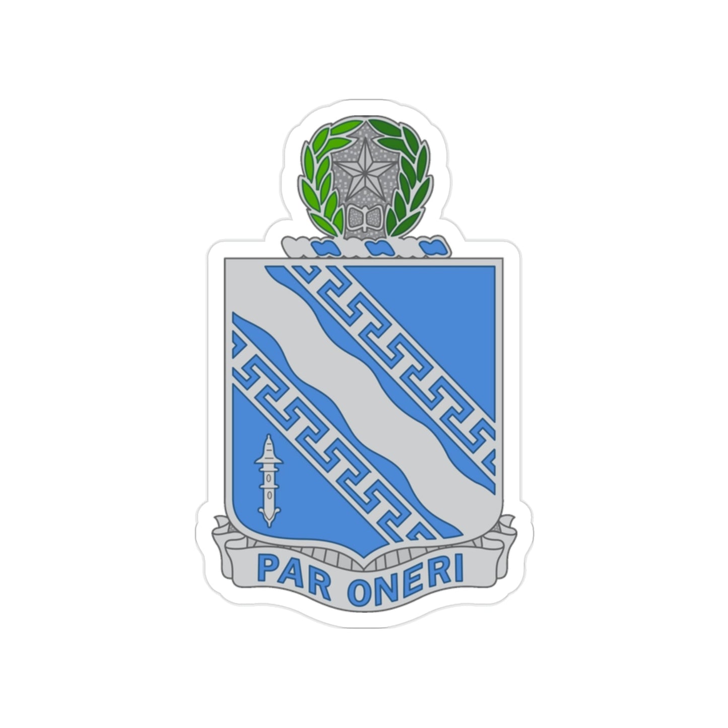 144th Infantry Regiment (U.S. Army) Transparent STICKER Die-Cut Vinyl Decal-2 Inch-The Sticker Space