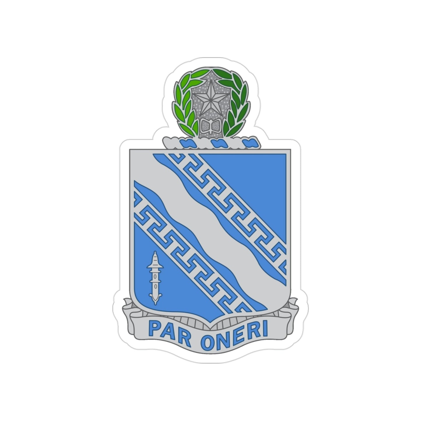 144th Infantry Regiment (U.S. Army) Transparent STICKER Die-Cut Vinyl Decal-3 Inch-The Sticker Space