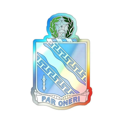 144th Infantry Regiment (U.S. Army) Holographic STICKER Die-Cut Vinyl Decal 6 Inch Holographic - The Sticker Space
